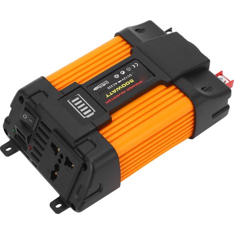 12V auf 220V 500W Modifizierter Sinus-Wechselrichter für Autos mit Universalstecker und 2 USB-Anschlüssen (1/5)