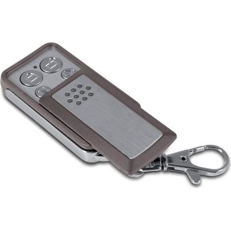 Télécommande - Avidsen 114253 - 4 Boutons - Compatible Extel - Couleur Gris (1/4)