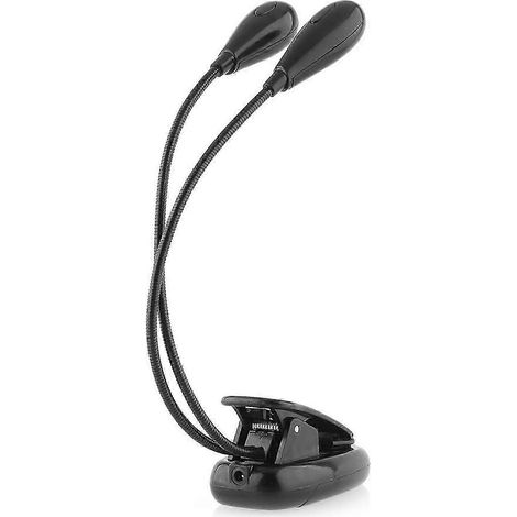 Lampe de lecture à pince pliable et intelligente avec câble USB pour chambre, dortoir ou famille (1/4)