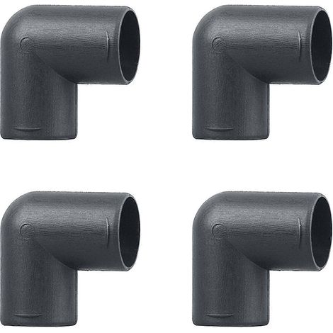 4 pièces de conduit de ventilation de 42 mm avec coude en L pour chauffage Webasto Eberspächer (1/5)