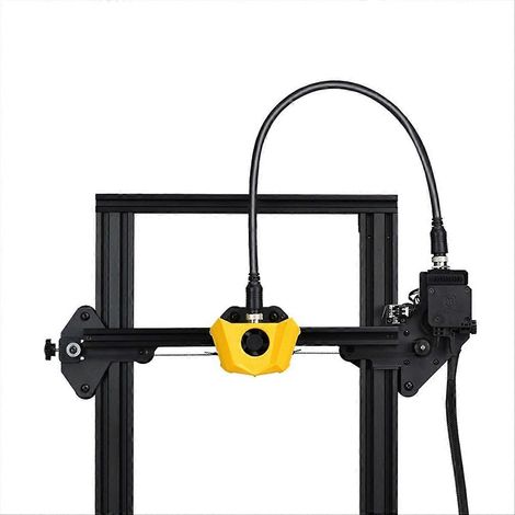 Câble de transfert de filament pour imprimante 3D Hornet, connexion extrudeuse à extrémité chaude, connecteur multifonction pneumatique GX16-8. (1/5)
