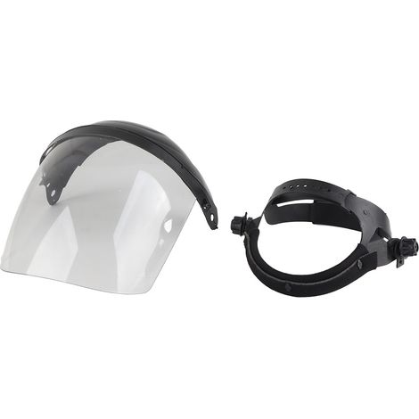 Écran de protection pour le visage, visière, masque de meulage transparent, protection des yeux