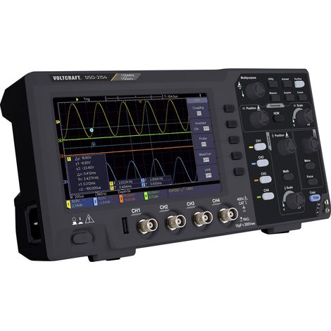 VOLTCRAFT DSO-2154 Digital-Oszilloskop 150 MHz 4-Kanal 1 GSa/s 80 kpts 8 Bit Digital-Speicher (DSO) (1/5)