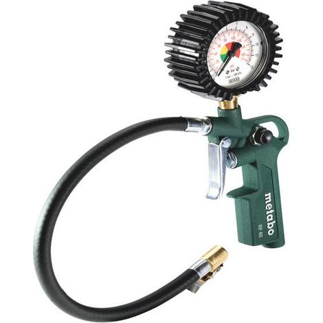 Pistolas de inflado de neumáticos con manómetro de aire comprimido RF 60 Metabo (1/3)