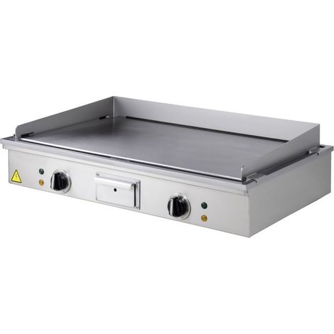 Plaque teppanyaki électrique 2 zones 2 x 5 kw de table - Diamond