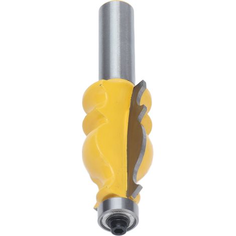 CNC-Holzprofilfräser mit 12-mm-Schaft, Architekturprofilfräser, Hartmetall-Fräswerkzeug, Formfräser, 1 Stück (1/5)