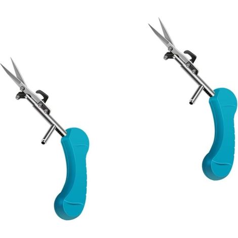 2 Pièces ciseaux à fruits taille-haies Ceinture brumisateur de plantes outils de jardin planteur sécateur professionnel elagueuse sécateur pour plantes cisailles à plantes Blue (1/5)