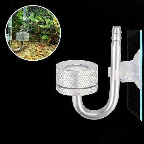 Générateur de CO2 Accessoires pour aquarium avec ventouse pour la croissance des plantes aquatiques Atomiseur à bulles pour aquarium Diffuseur de CO2 pour aquarium( ) (1/5)