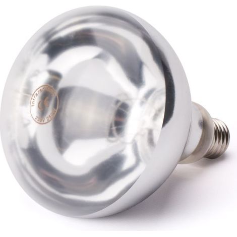 HENDI Infrarot-Glühlampe, Weiß, 230V/250W, ⌀125x(H)170mm