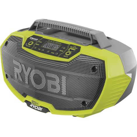 stereo a batteria ryobi "r18rh-0" con bluetooth, solo corpo macchina (1/4)