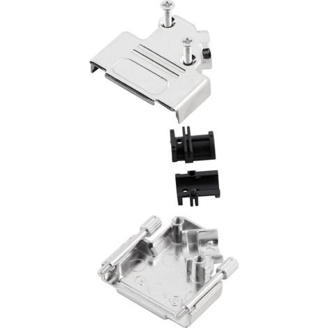 encitech D45ZK25-NM-K 6560-0166-13 D-SUB Gehäuse Polzahl: 25 Zinkdruckguss 45 ° Metall 1 St. (1/4)