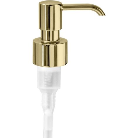 Dosatore sapone - ricambio completo oro - ricambi accessori bagno (1/2)
