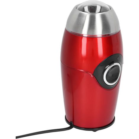 Moulin à café électrique 200 W pour grains de café, herbes et épices. Lames en acier inoxydable. Broyeur 220 V, prise européenne. (1/5)