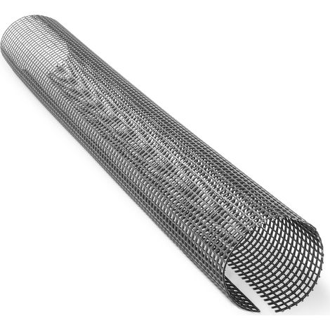Dachrinnenschutz 1m lang Laubfang 100mm-125mm Laubstopp in schwarz (1/4)