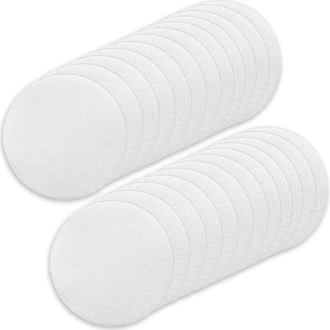 Lot de 12 pastilles antidérapantes transparentes pour douche et baignoire, adhésives auto-collantes, revêtement de baignoire, tapis de bain anti-glisse, faciles à retirer (1/5)