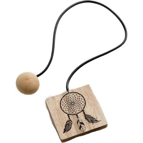 Embrasse de Rideau Aimantée "Hope" 43cm Noir (1/3)
