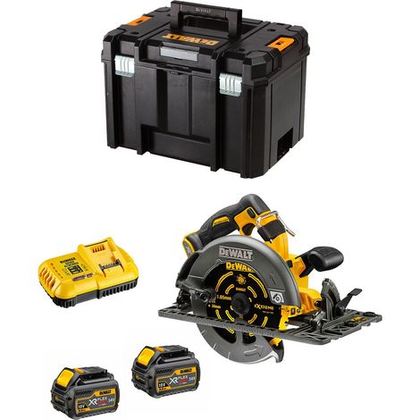 Dewalt – Scie circulaire 54V FlexVolt – Moteur sans charbon – Profondeur de coupe 61mm – Éclairage LED – Compatible rail de guidage (1/10)