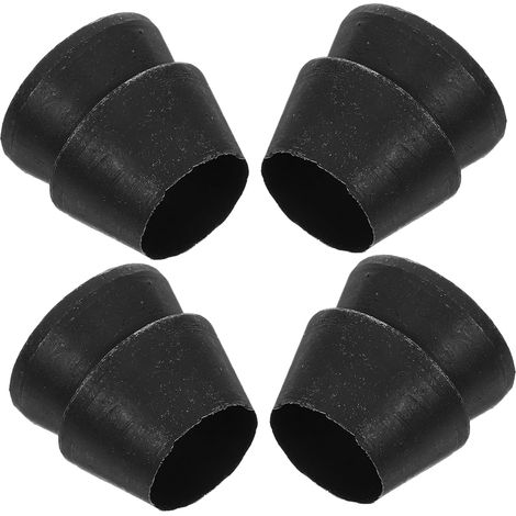 4pièces Cales De Hache Acier Poli à Manche Rond Lot Pour Stabilité Accrue Utilisation Polyvalente Le Travail Du Bois La Construction Jardinage Installation Facile (1/5)