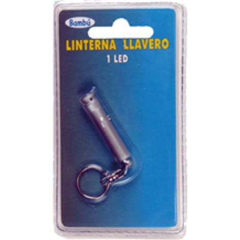 Linterna de llavero BAMBÚ 1 LED Blister 1029B