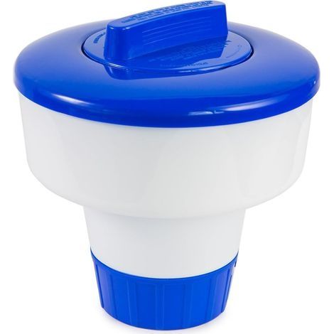 Distributeur de chlore et de brome à flotteur , distributeur de piscine , doseur de piscine , idéal pour les piscines hors sol et hors sol (1/5)