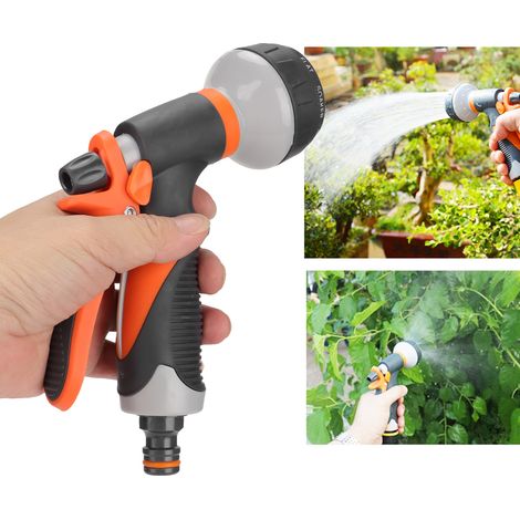 Gartenbewässerungspistolen-Set mit Schnellanschluss und Bewässerungskopf. (1/5)