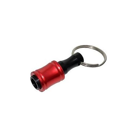 Connecteur porte-clés 1/4, outil de lissage portable pour la maison (rouge)