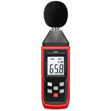 Sonometre Numérique sonomètres 30130dB Decibel compteur enregistreur bruit détecteur de bruit numérique audio outil de diagnostic ,1 pcs (1/5)
