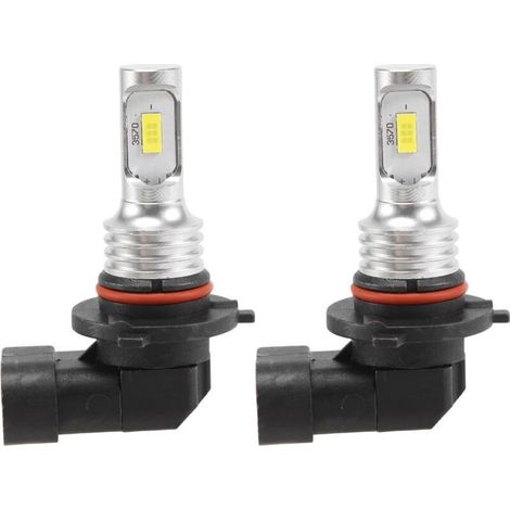 9005 HB3 LED Kit Ampoules Phares Faisceau 80W 2000LM 6000K Blanc Haute Puissance 2pcs (1/4)