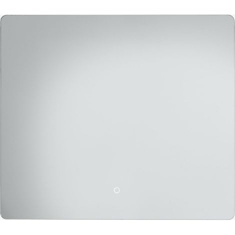 Espejo de pared rectangular 80x70 cm para baño con luz LED y antivaho Riben SKLUM              (1/5)