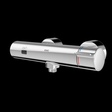 KWC Robinet mural, F5, électronique, thermostat, pour douchette à main, pour module C, batterie (1/2)