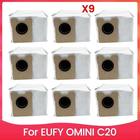 9 pièces sac poussière pour aspirateur robot Accessoires (1/5)