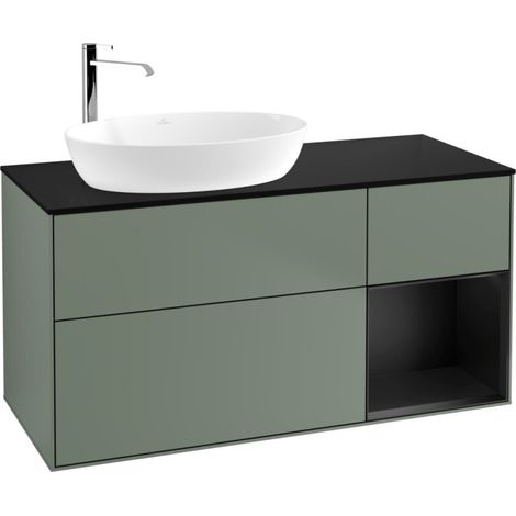 Villeroy & Boch F932PDGM meuble sous-lavabo Finion F93 (1/2)