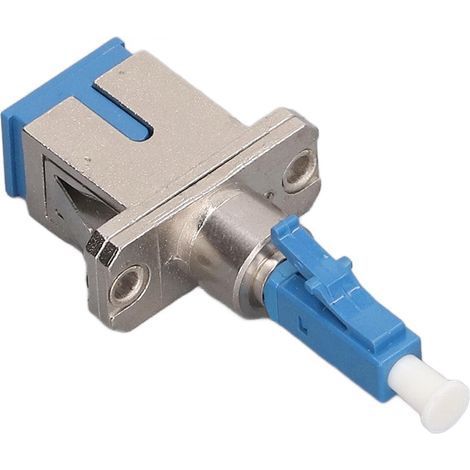Connecteur fibre optique LC mâle vers SC femelle monomode 9 125 um, adaptateur hybride compatible avec le localisateur visuel de défauts du compteur de puissance optique (1/5)