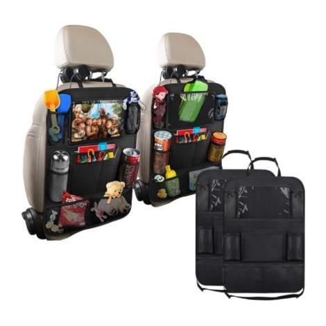 Organisateur de voiture - Non spécifié - 2 PCS - Tissu Oxford 600D - 10 poches - Support tablette jusqu'à 10,1" (1/4)
