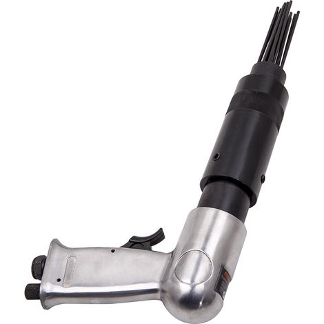 19-Needle Air Pneumatic Scaler Rust Paint Slag Corrosion Remover Tool 1/4" (1/5)