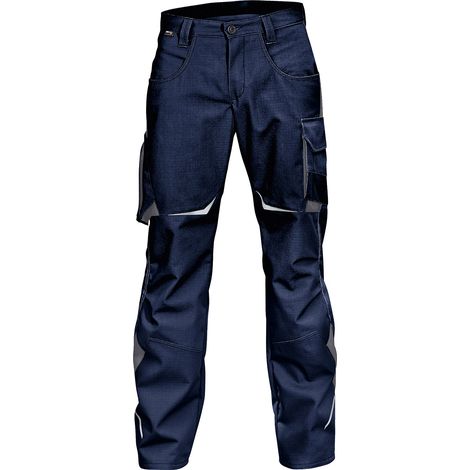 Kübler Hose PULSSCHLAG dunkelblau/anthrazit Gr. 114 (1/2)