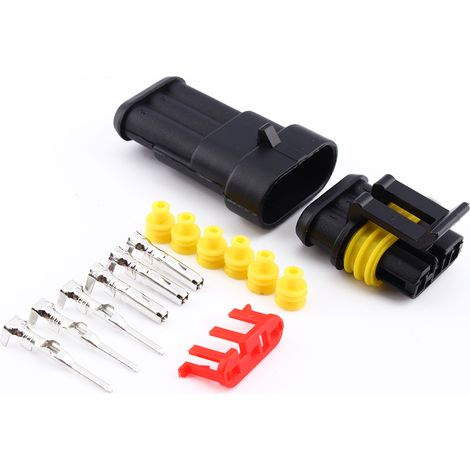 Connecteur électrique étanche neuf à 1, 2, 3, 4, 5 et 6 broches pour voiture et camion (1/5)