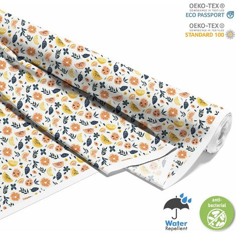 Dekorativer Outdoor-Stoff Oxford - Motiv Sommer DX9050 (1/5)