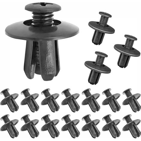 20x Rivet Clips Voiture Universel, 8mm Vis D'expansion pour Voiture (1/5)