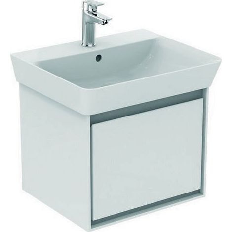 Frontale cassetto CONNECT AIR 485mm pino e marrone opaco per mobile lavabo IDEAL STANDARD