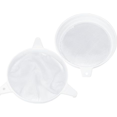 Double Tamis en nylon Miel Passoire Miel en maille filtre équipement Apiculteur Apiculture Outil (1/5)