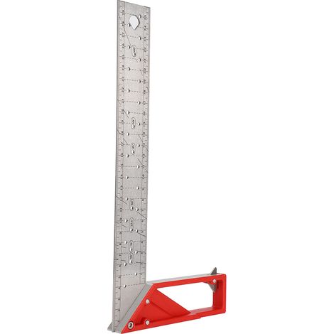 30 cm Edelstahl-Winkelverbinder, 45°/90°, für Holzbearbeitung und andere vielseitige Anwendungen (1/5)