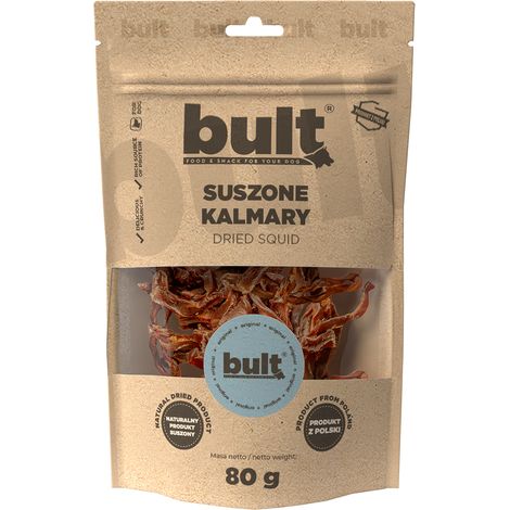 BULT snack masticabile naturale per cani a base di calamari essiccati, 80 g (1/3)