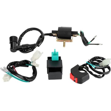 Kit complet de faisceau de câbles, démarrage ABS pour vélo tout-terrain PITPRO 50cc 125cc 140cc (1/5)