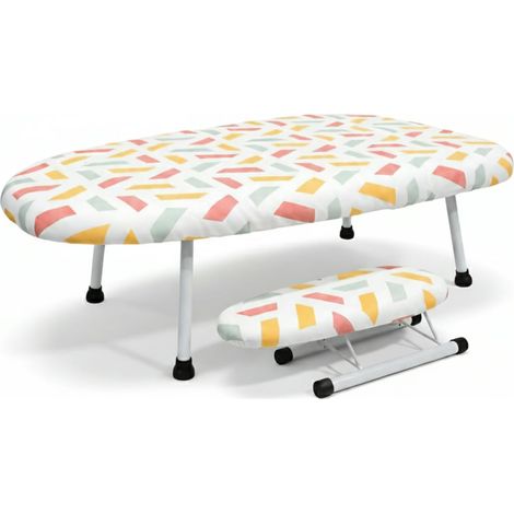Petite Planche a Repasser Mini Table Repassage Voyage pour la Maison  Planche à Repasser pour Manches Pliage Petite Table a Repasser a Poser Compact Ironing Board la buanderie Les dortoirs (1/5)
