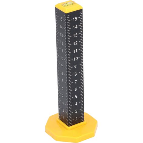 Règle à hauteur égale aluminium échelle lisible polyvalente pour nivellement pose carrelage (1/5)