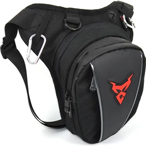 Motorcycle Low Waist Leg Bag Thigh Belt Hip Bum Waterproof Motorbike Tactical Travel Cell/Mobile Phone Handbag Fanny Pack Bags (1/5)