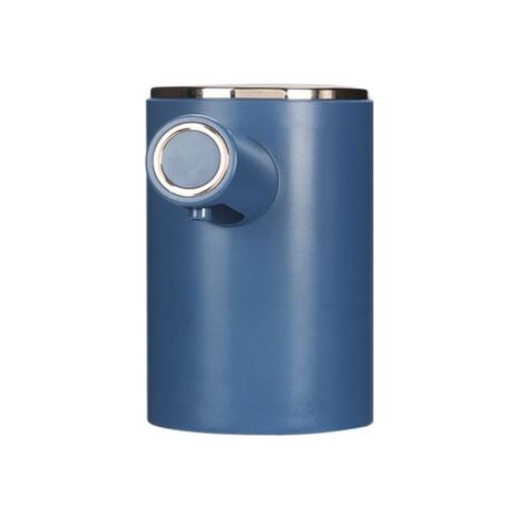 Infrared Induction Automatic Soap Dispenser USB Rechargeable Soap Dispenser Bathroom Kitchen Foam Soap Dispenser (Blue)