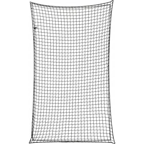Anhängernetz mit schwarzer Gummischnur 5x3 m PP (1/5)