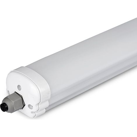 V-TAC PRO Wasserdichte LED-Deckenleuchte 36W 120cm 4000K CREE-Chip IP65 – Artikelnummer 2162856 (1/5)